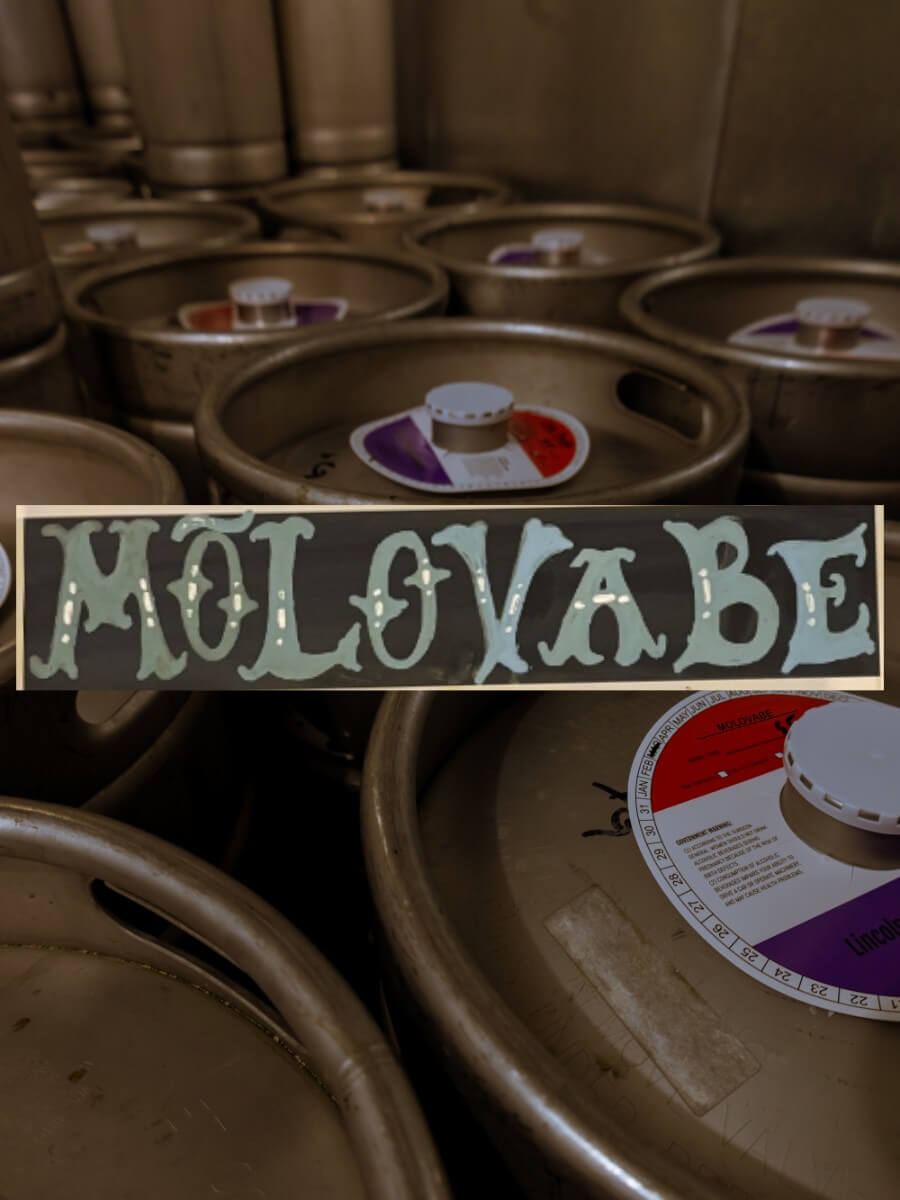 Kegs full of m&otilde;lovabe beer, which is a stout.
